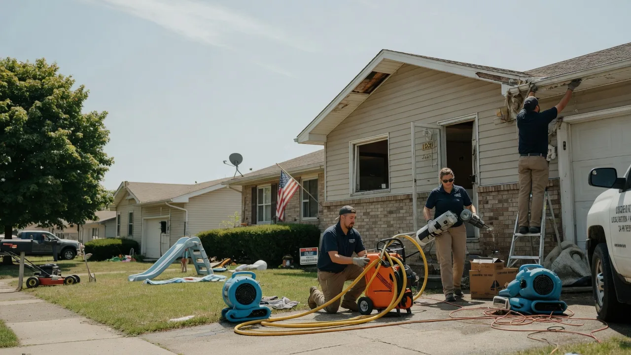 Water Damage Restoration in Benton, WI near me